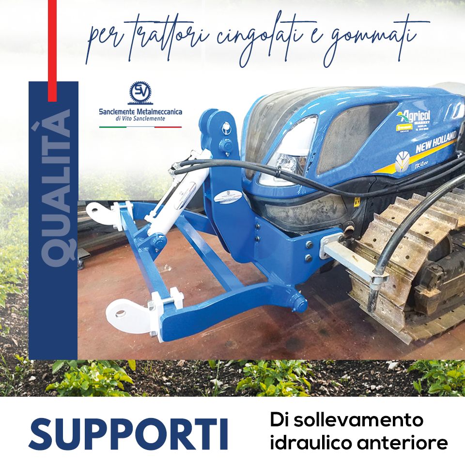 SUPPORTI DI SOLLEVAMENTO IDRAULICO ANTERIORE