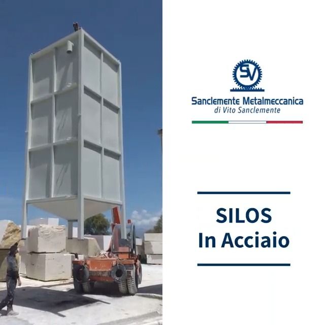 🟥Progettiamo e realizziamo #silos in acciaio personalizzati per il contenimento di sostanze liquide e solide. Scopri le opzioni di personalizzazione🙂👇