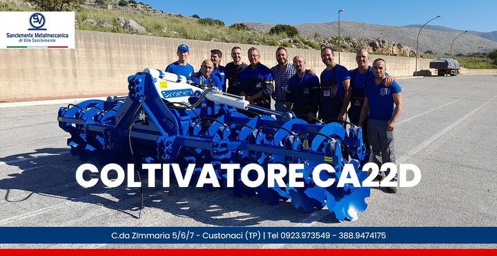 Oggi vi presentiamo una nuova creazione: il Coltivatore a dischi idropneumatico CA22D👨‍🔧 Modello completamente rinnovato nel design, presenta le seguenti caratteristiche:⠀