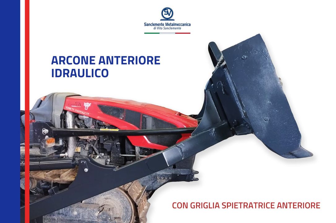 #Costruzione arcone anteriore idraulico con griglia spietratrice anteriore 💥💯

👉La griglia