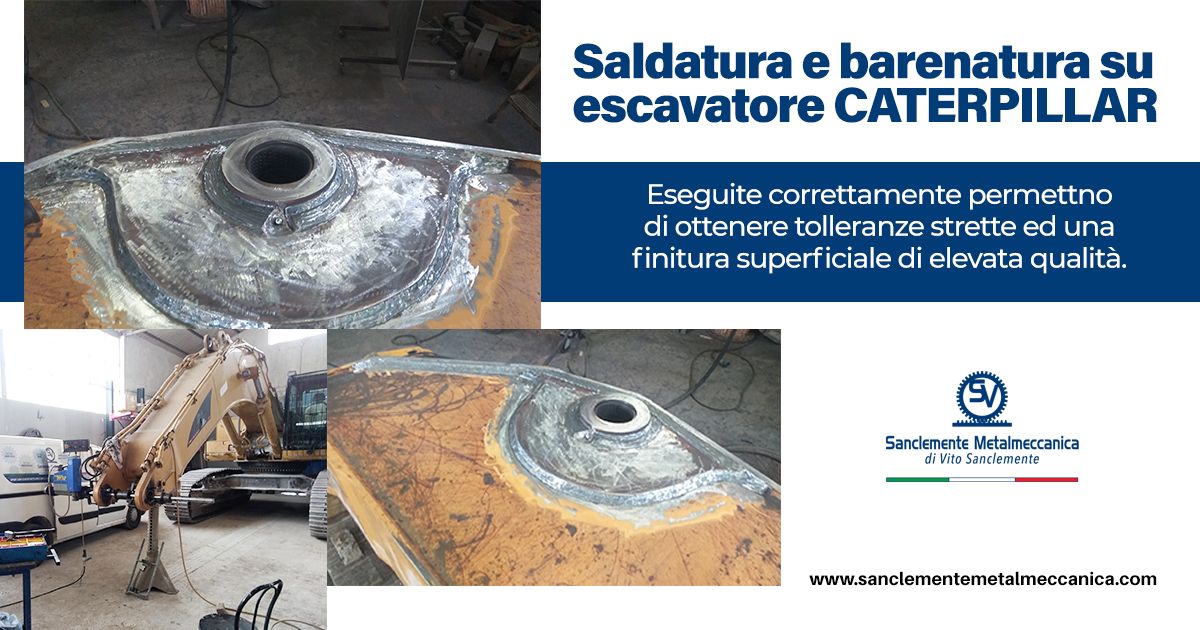 #SALDATURA E #BARENATURA - ESCAVATORE